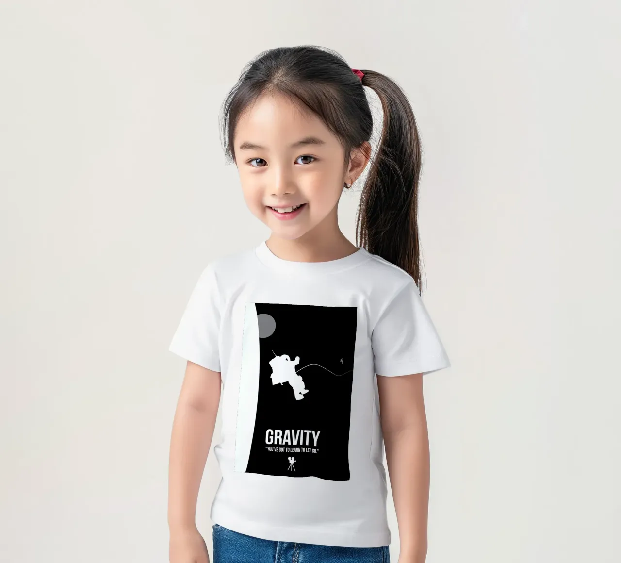 Gravity kinder t-shirt van Naxart