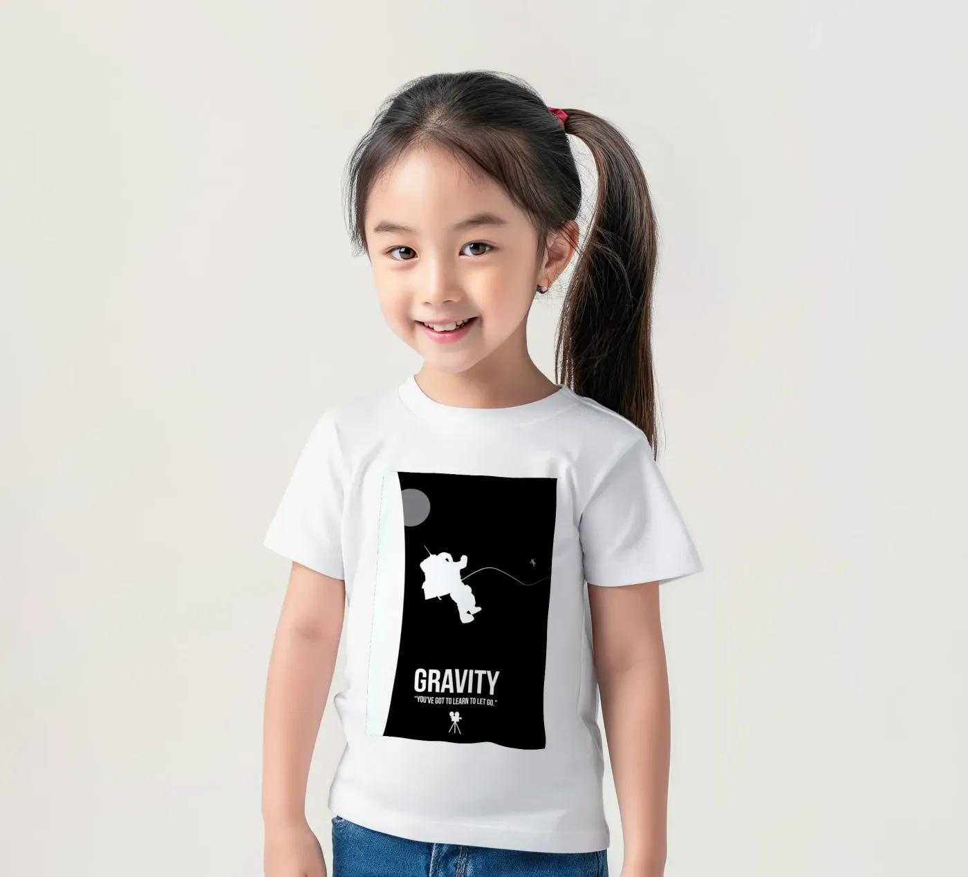Gravity kinder t-shirt van Naxart