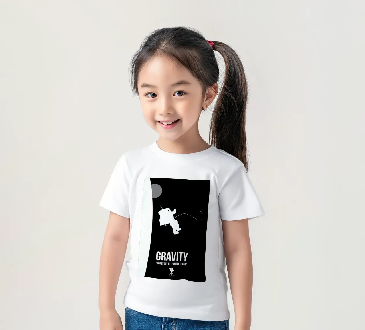 Gravity kinder t-shirt van Naxart