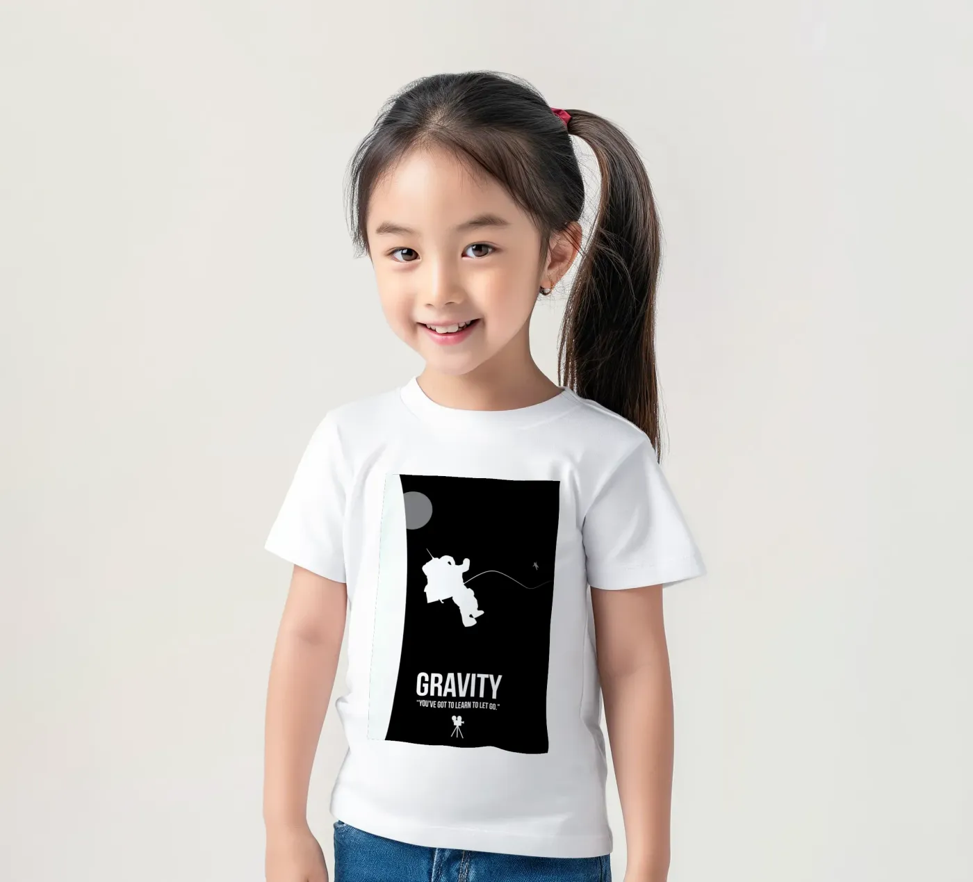 Gravity kinder t-shirt van Naxart