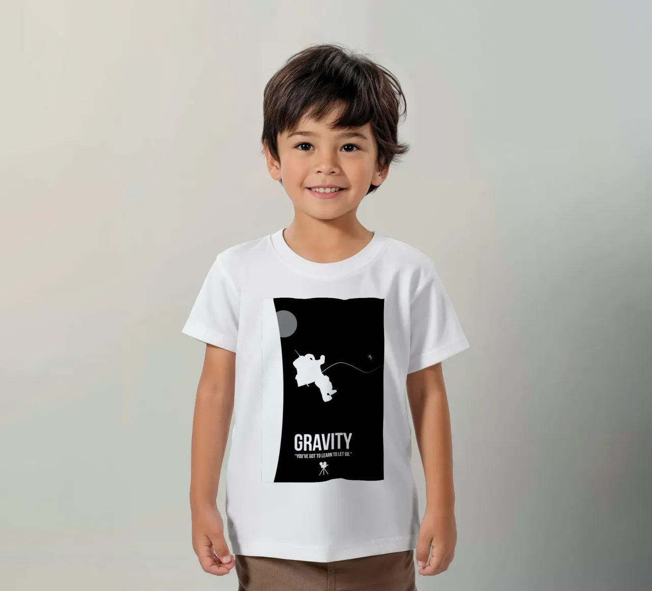 Gravity kinder t-shirt van Naxart