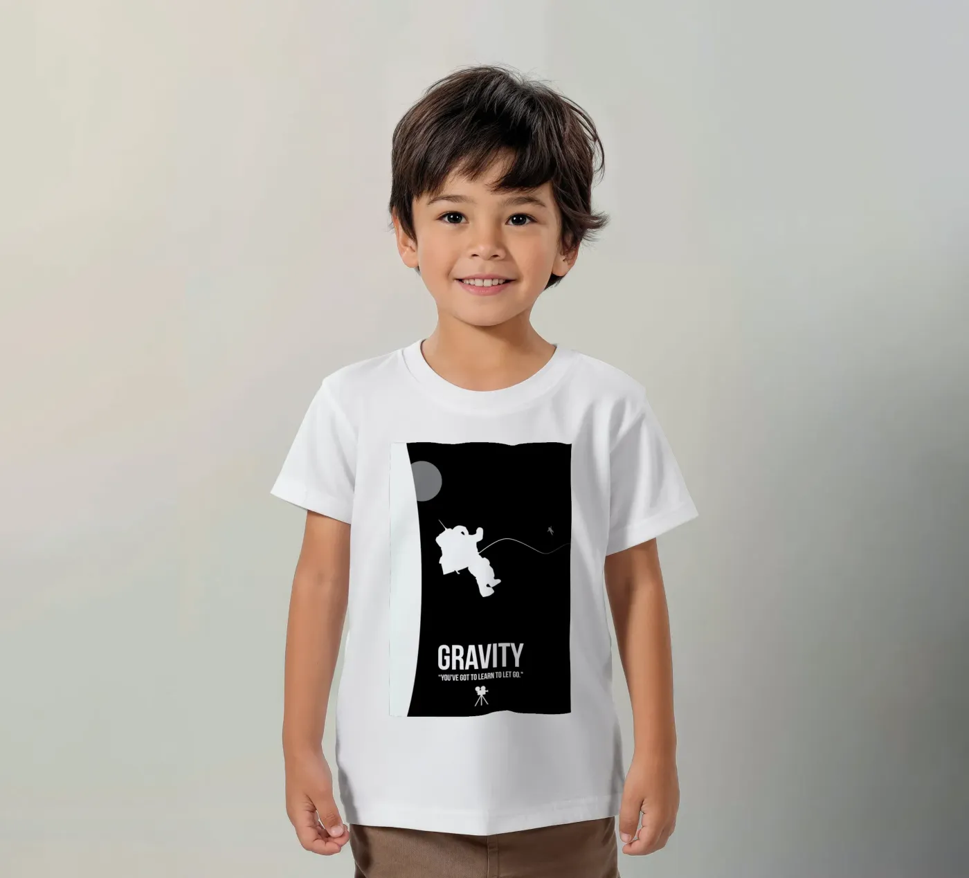 Gravity kinder t-shirt van Naxart