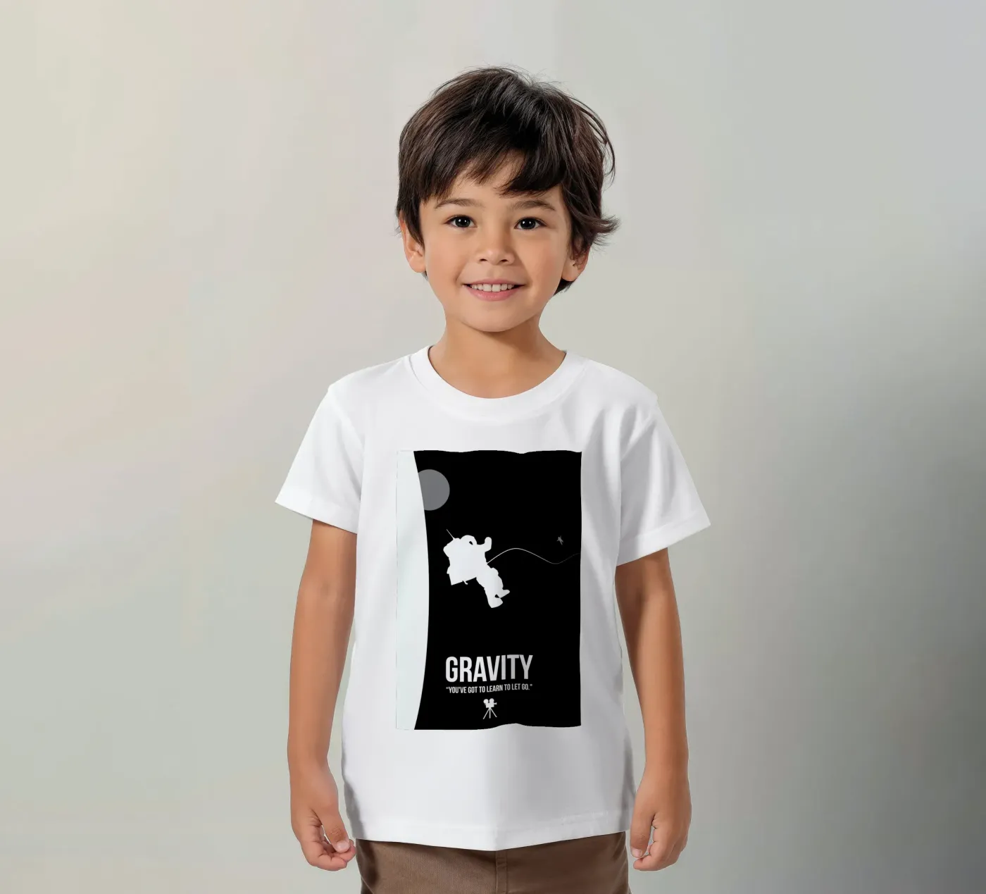 Gravity kinder t-shirt van Naxart