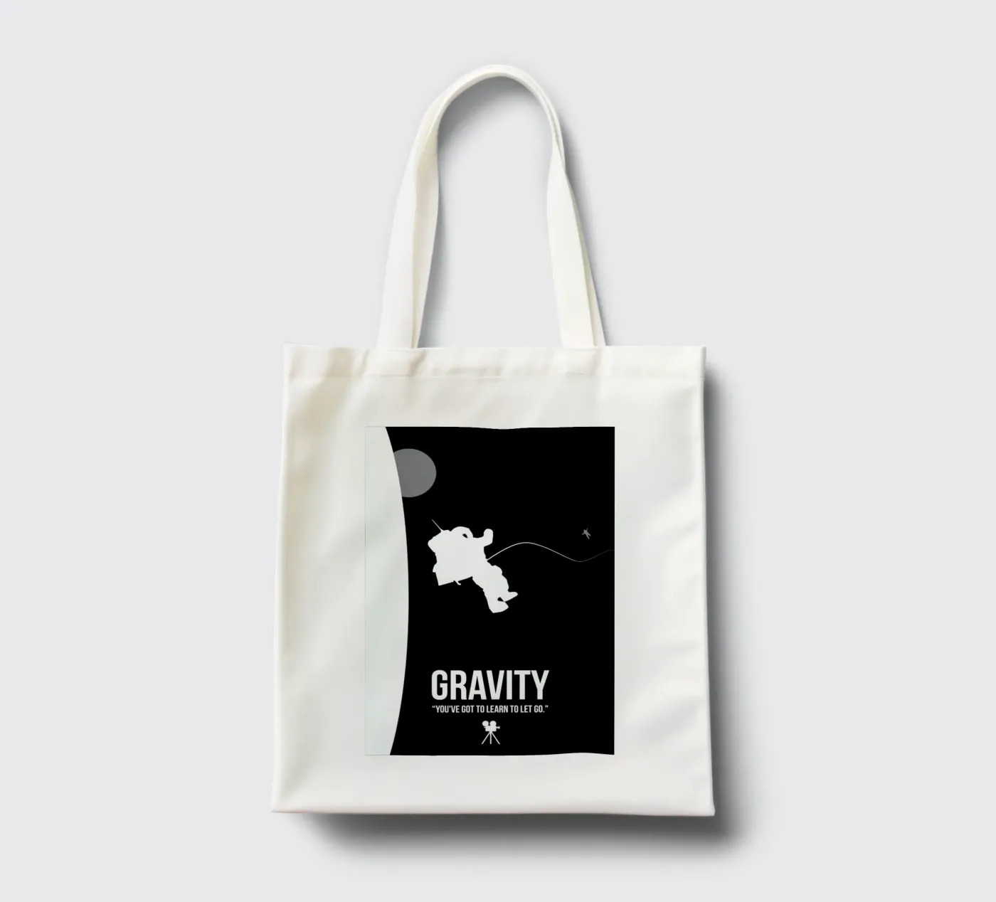 Gravity tote bag by Naxart