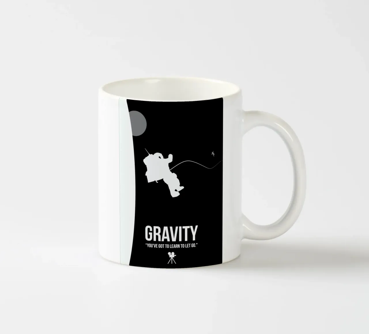 Gravity tazza in ceramica da Naxart