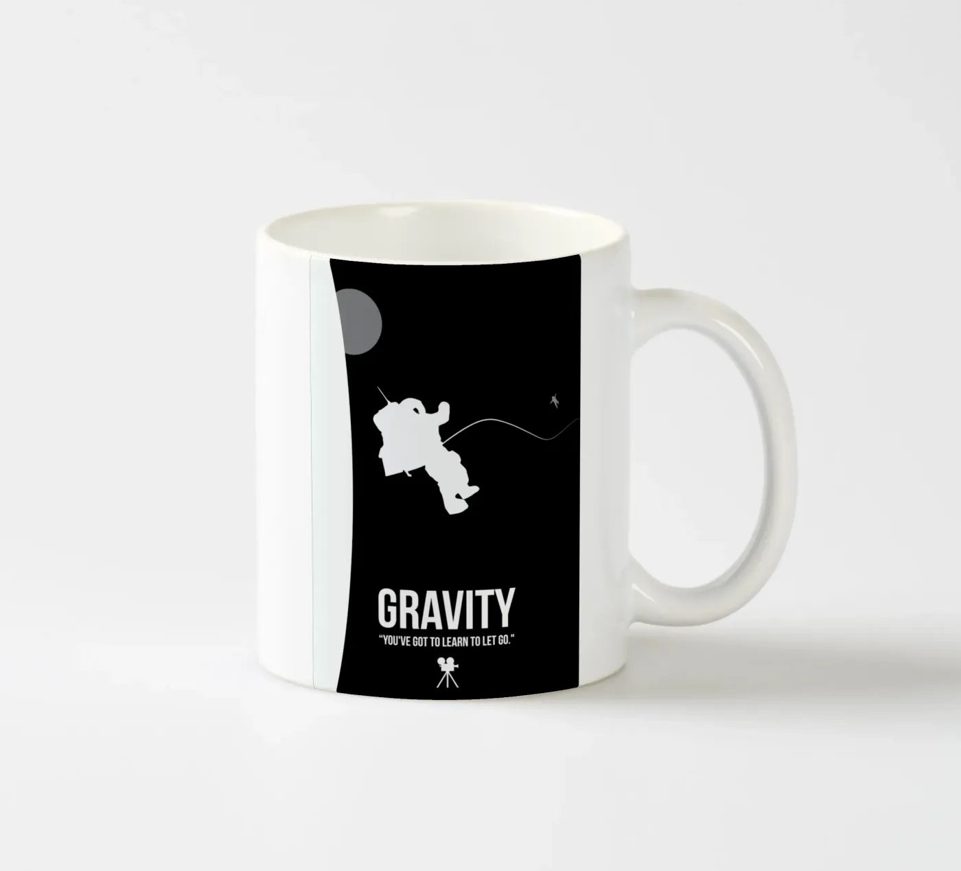 Gravity ceramic mug by Naxart