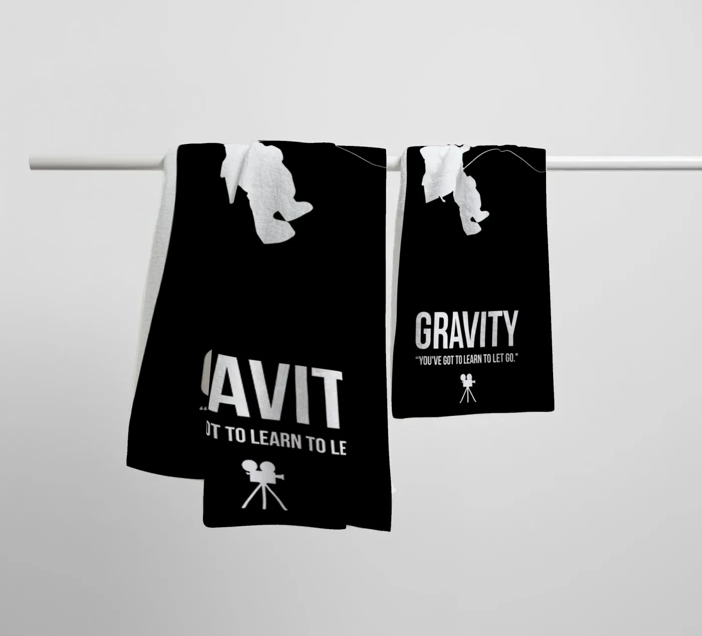 Gravity towel by Naxart