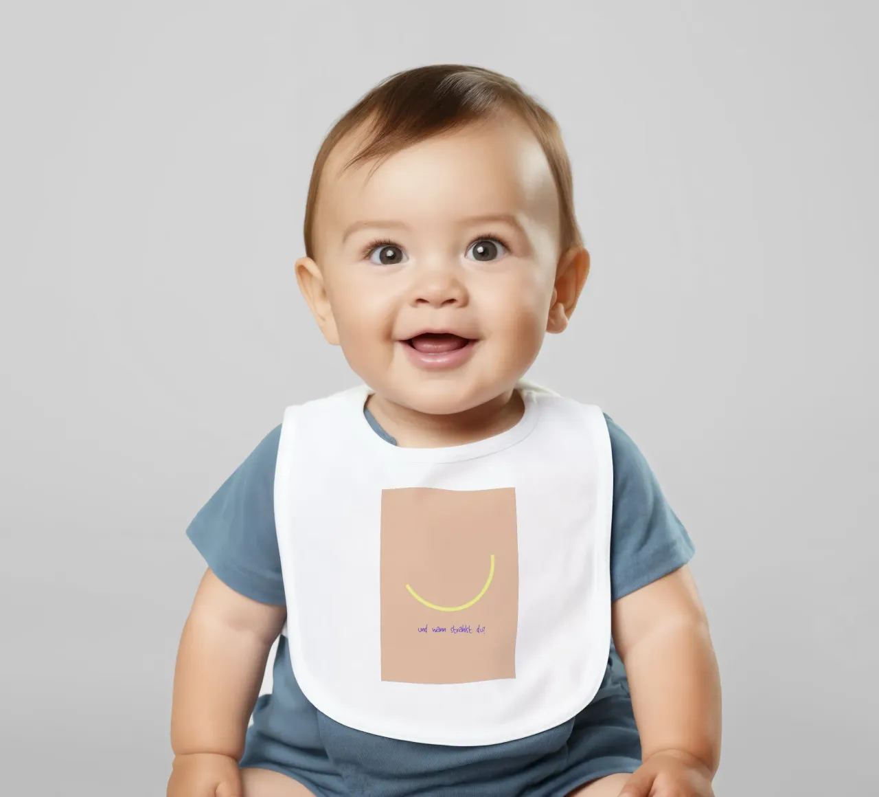Smile | und wann strahlst du? bavaglino da FRICKE DESIGN