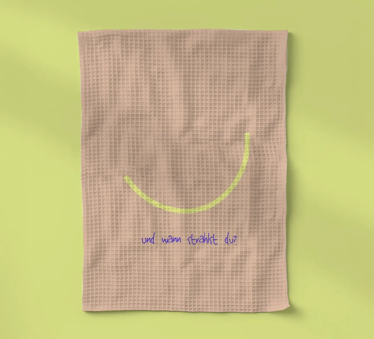 Smile | und wann strahlst du? canovaccio da cucina da FRICKE DESIGN