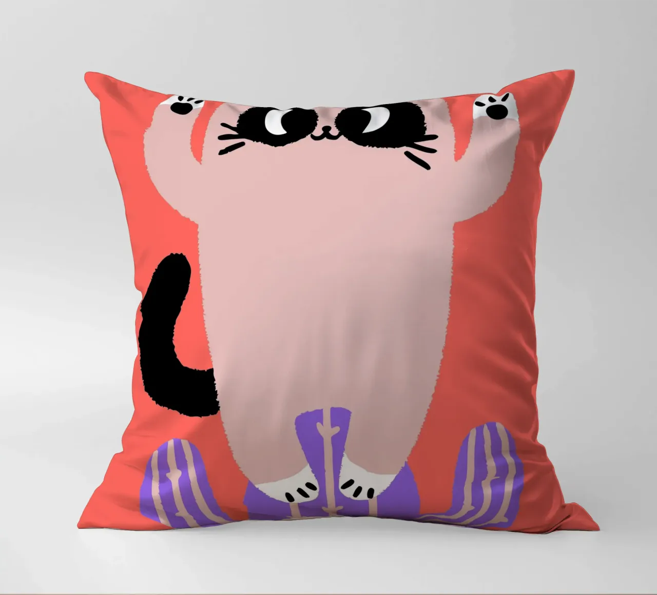 Gatti e cactus cuscino da TRENDY POSTER SHOP
