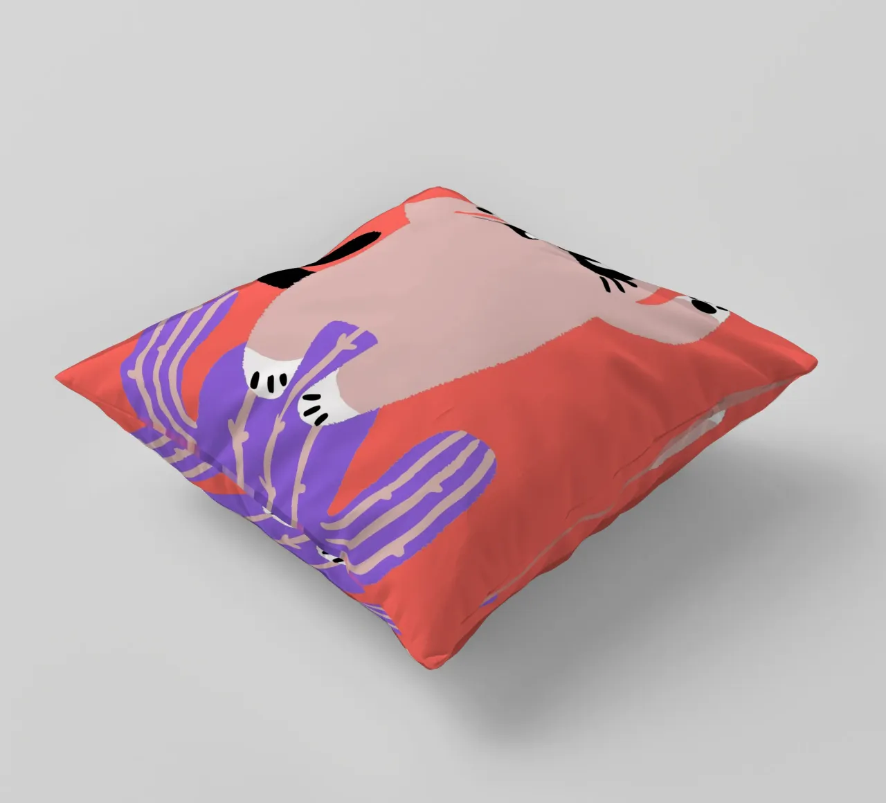 Gatti e cactus cuscino da TRENDY POSTER SHOP