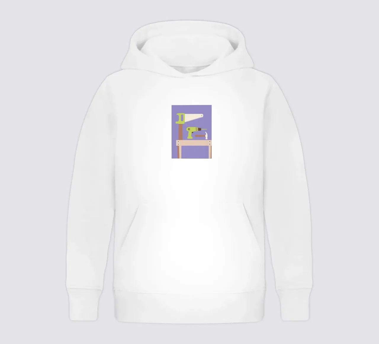 Sega a martello felpa bambino con cappuccio da TRENDY POSTER SHOP