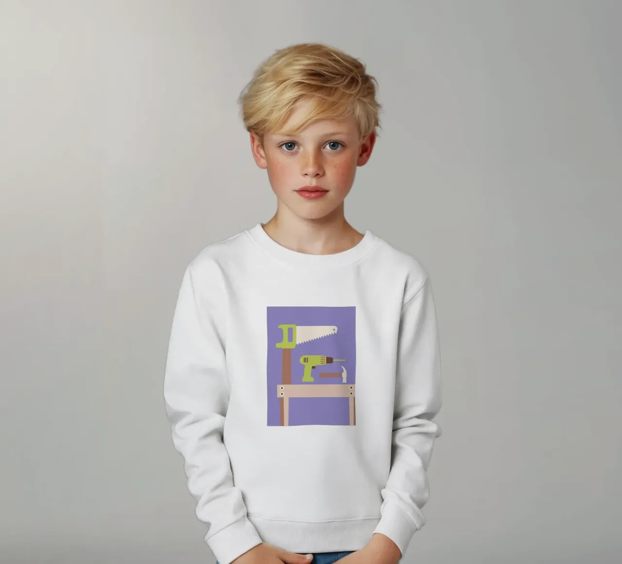Sega a martello felpa bambino da TRENDY POSTER SHOP