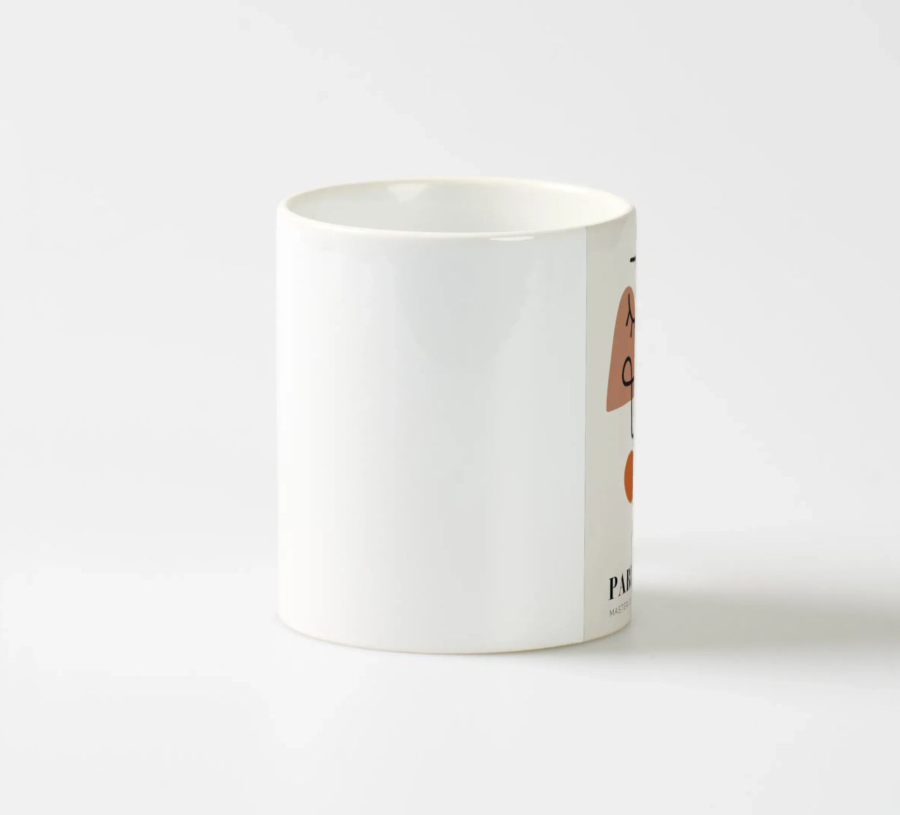 One Line Drawing II tazza in ceramica da SmithBurk