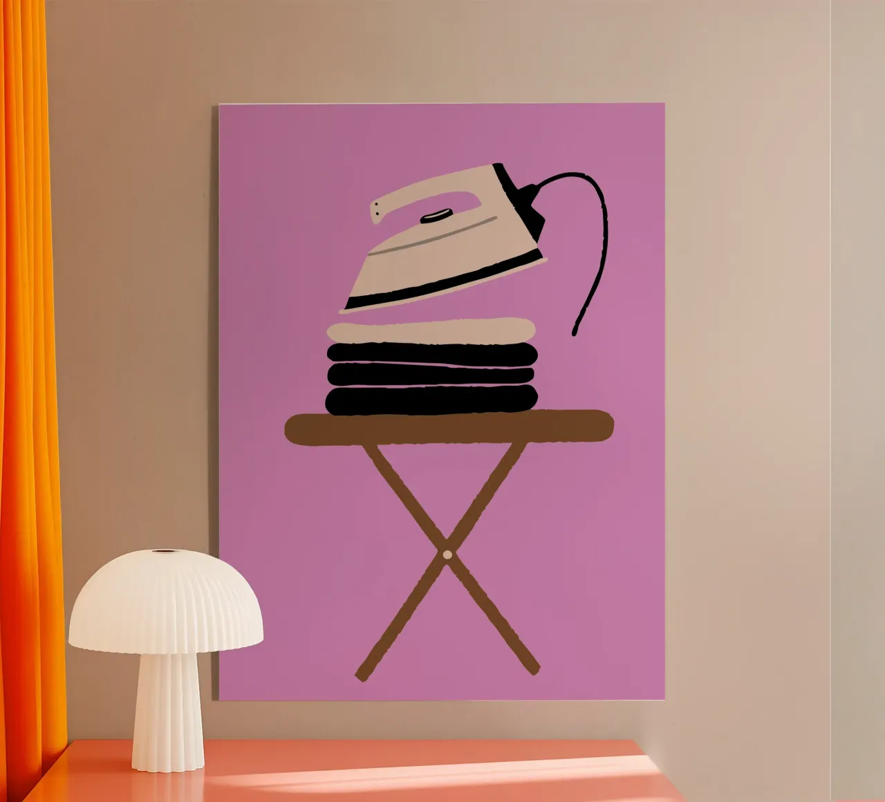 Stiratura delle camicie plexiglass da TRENDY POSTER SHOP