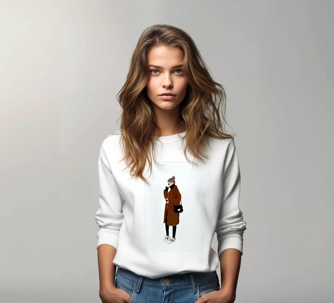 Urban Girl Sweatshirt von XOXO Arte