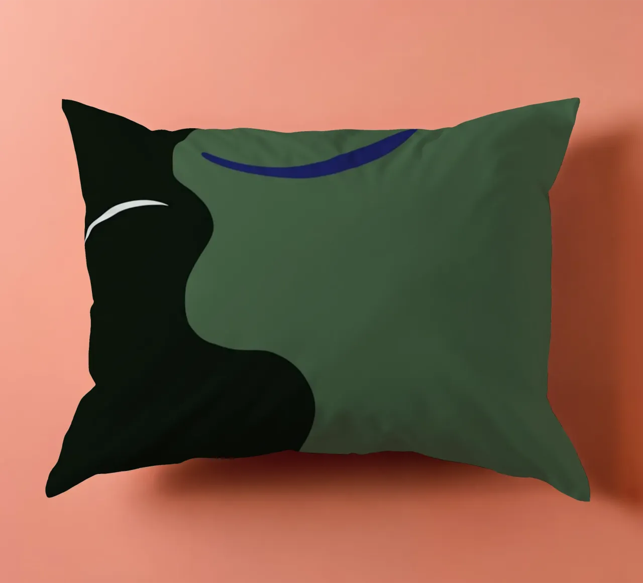 Bacio di colore cuscino da Little Dean