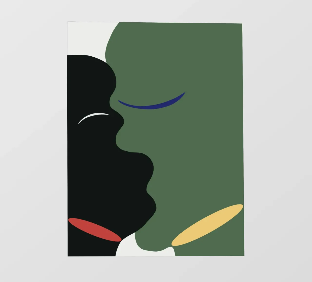 Bacio di colore telo in pvc da Little Dean
