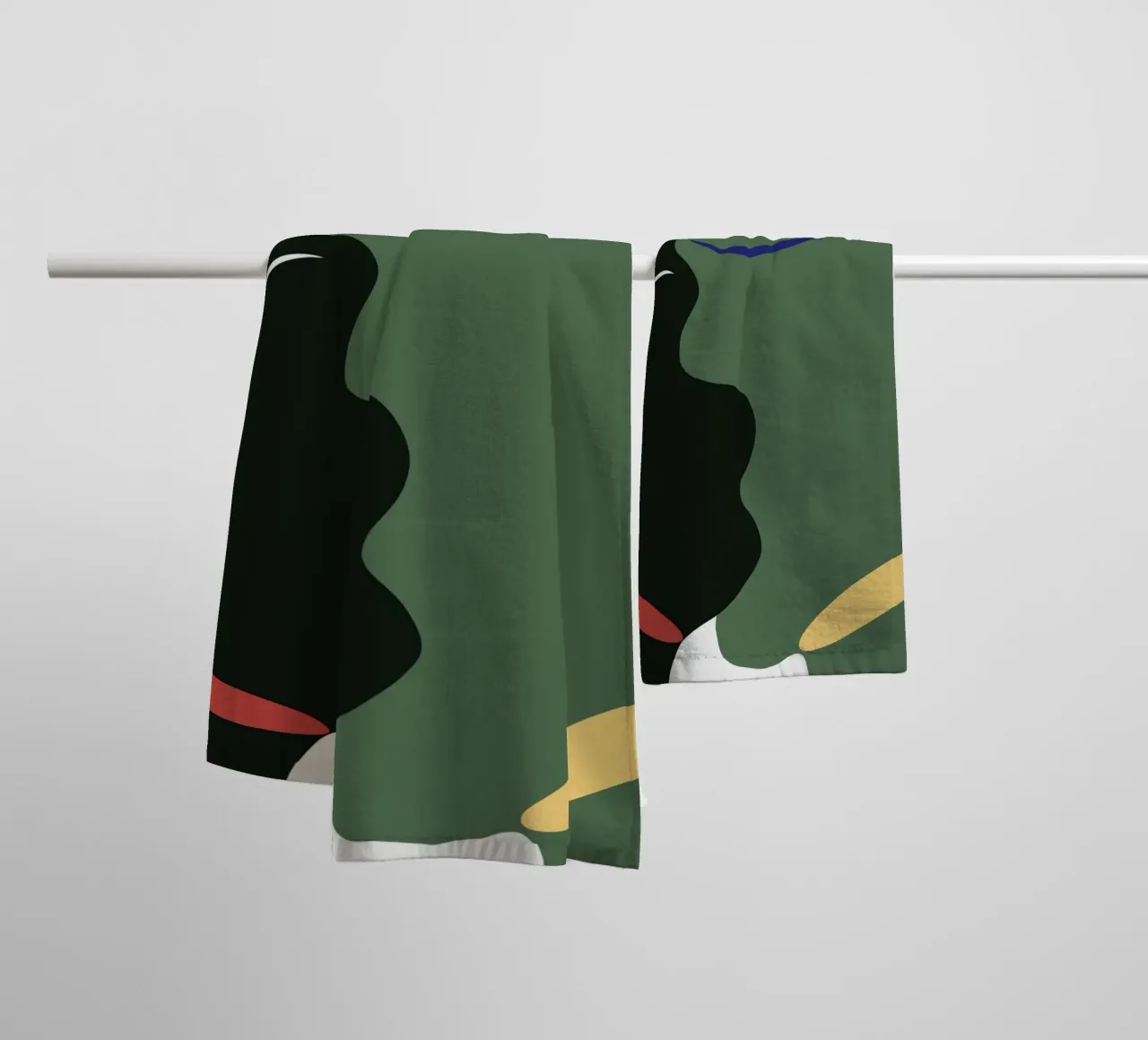 Bacio di colore asciugamano da bagno da Little Dean