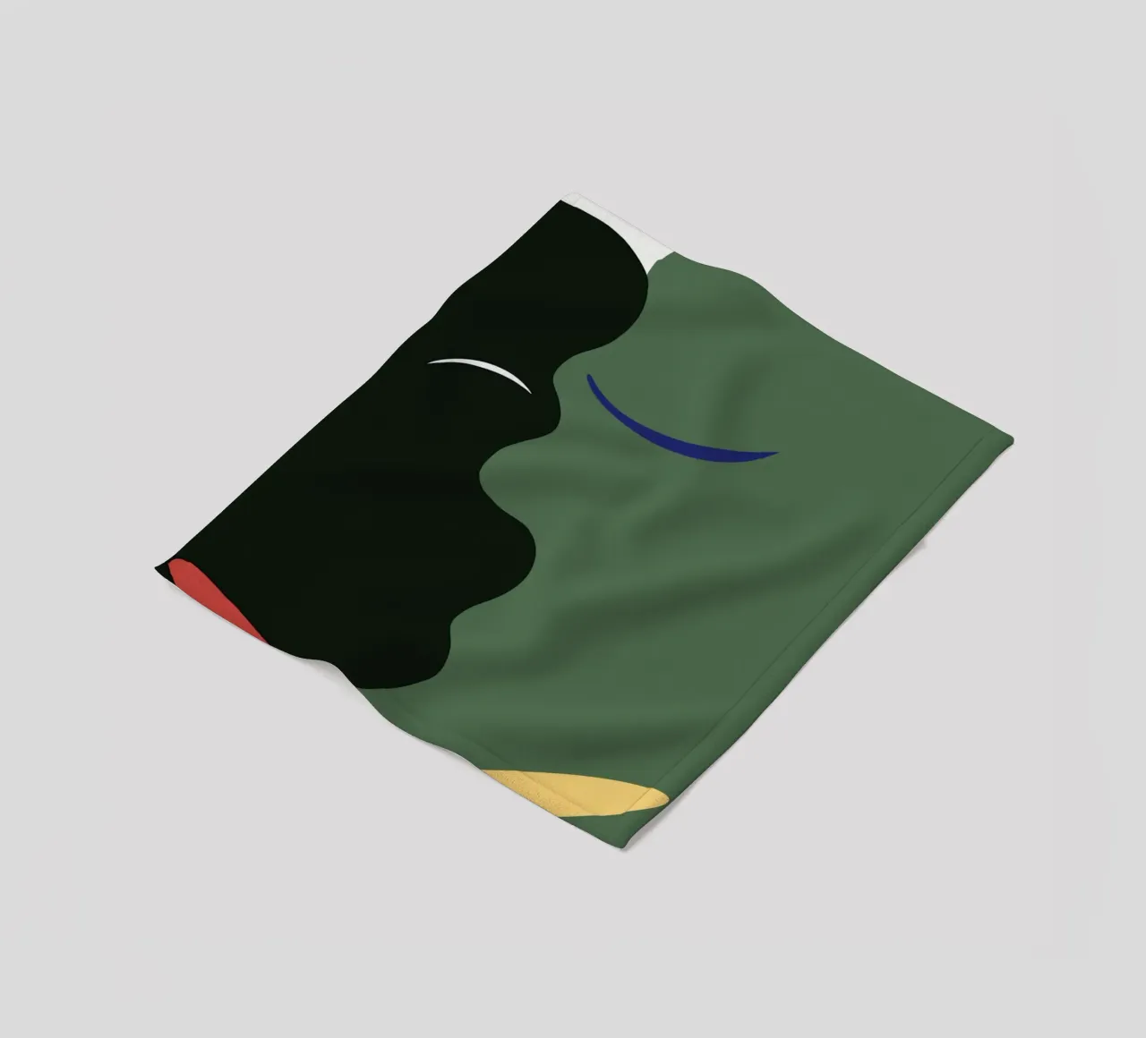 Bacio di colore coperta in pile da Little Dean