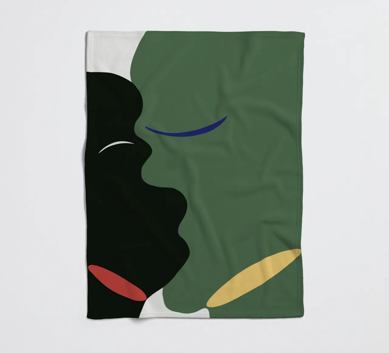 Bacio di colore coperta in pile da Little Dean