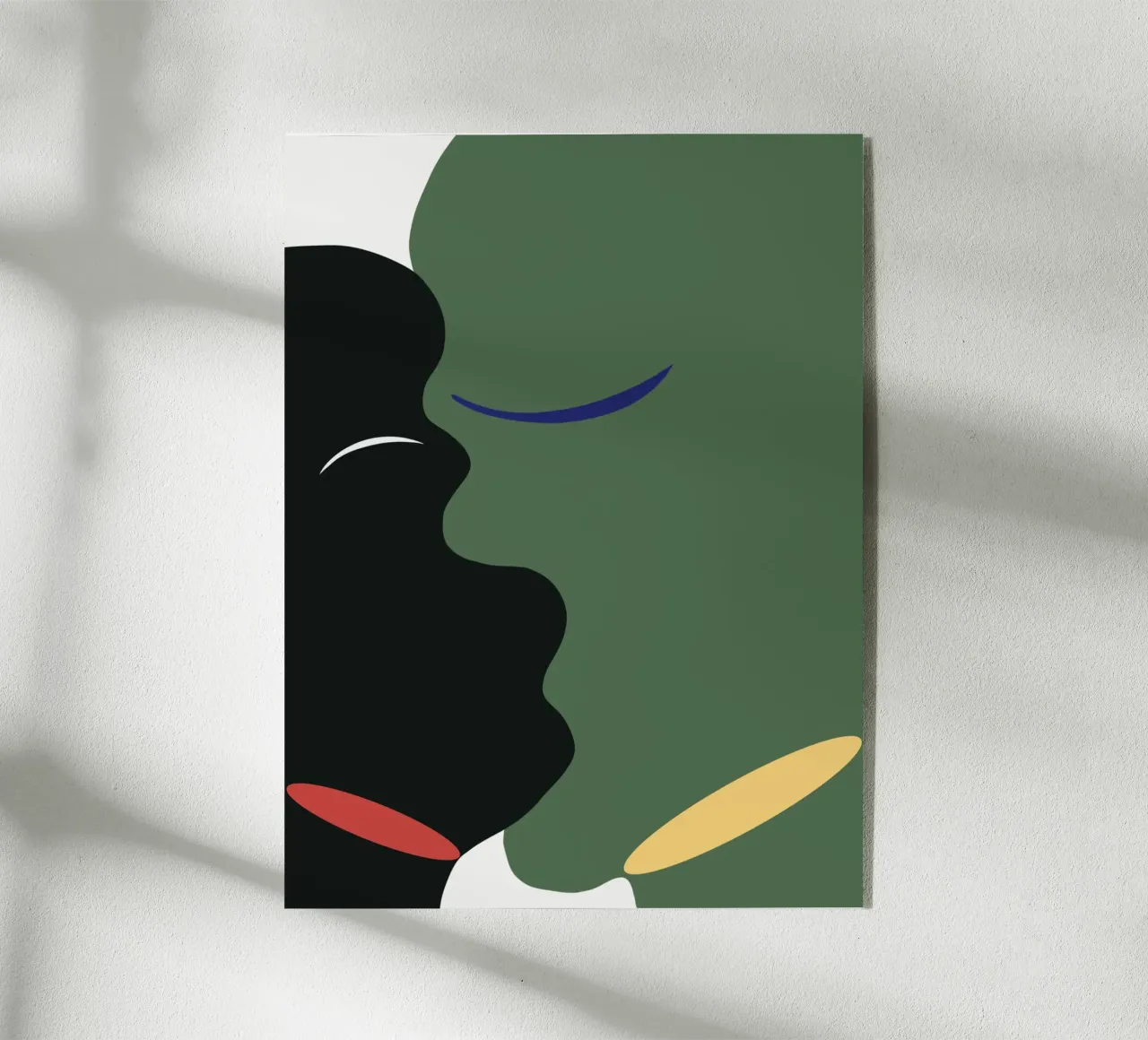 Bacio di colore plexiglass da Little Dean