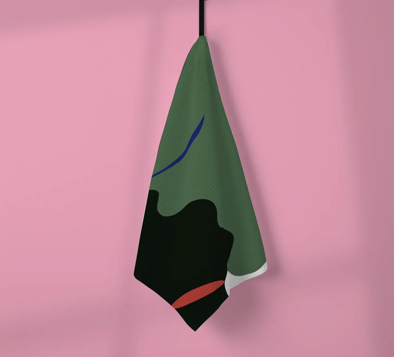 Bacio di colore canovaccio da cucina da Little Dean