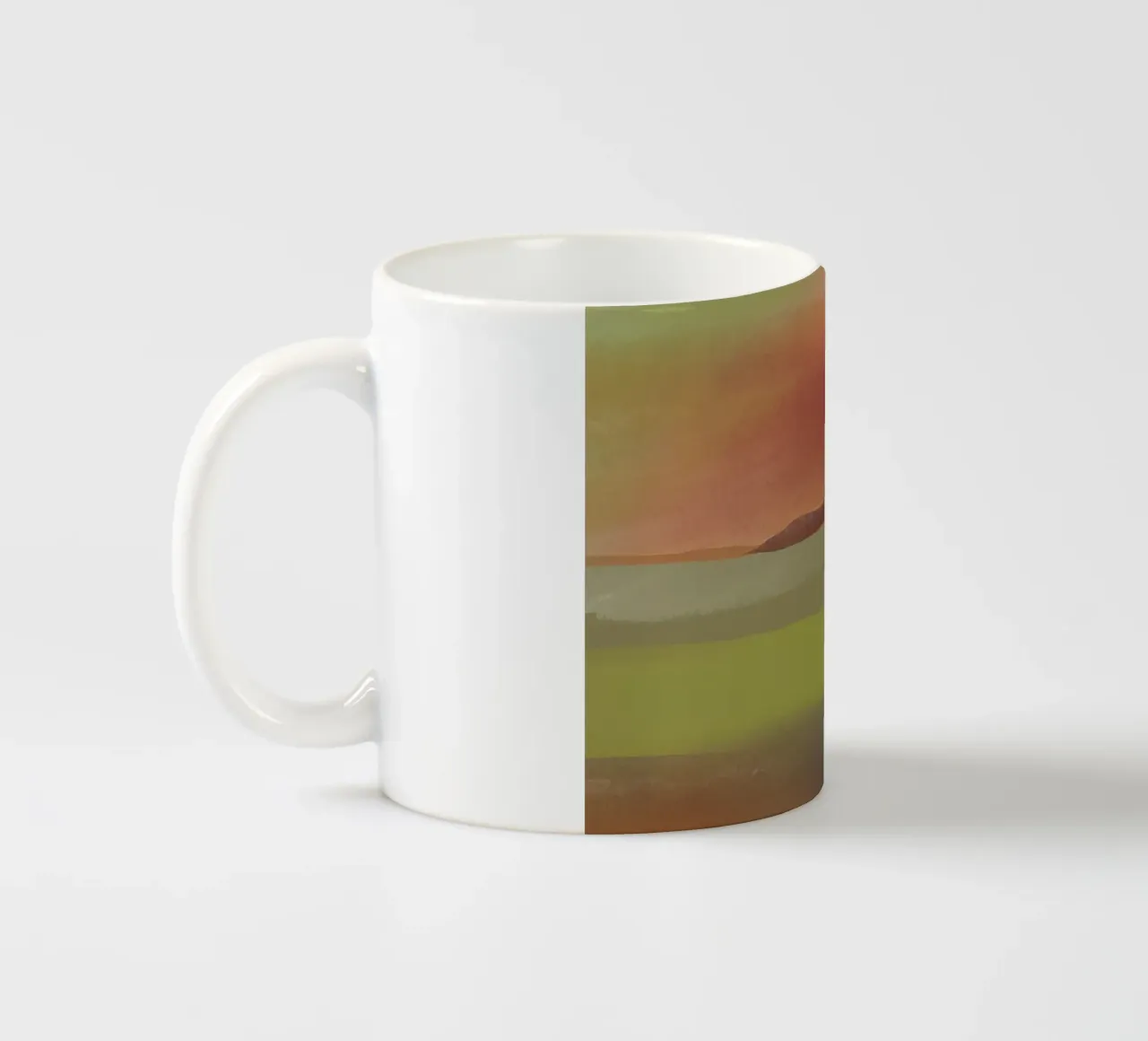 Nebbia rossa tazza in ceramica da Little Dean