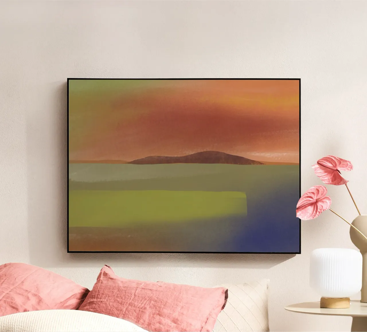 Nebbia rossa plexiglass da Little Dean