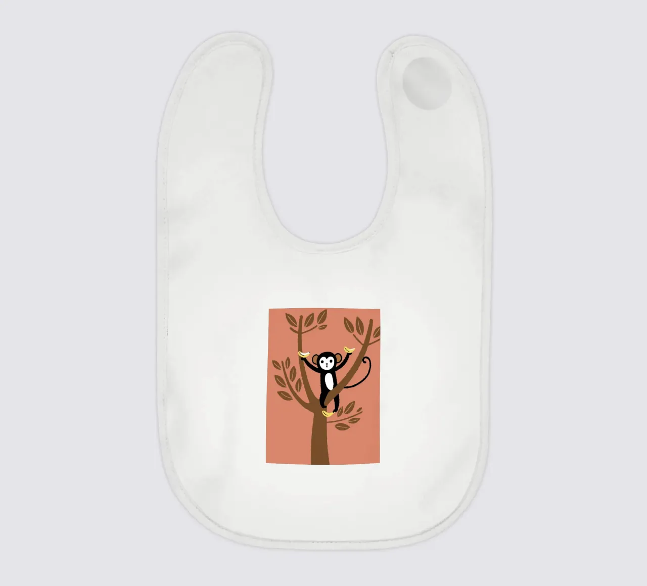 Scimmie e banane bavaglino da TRENDY POSTER SHOP