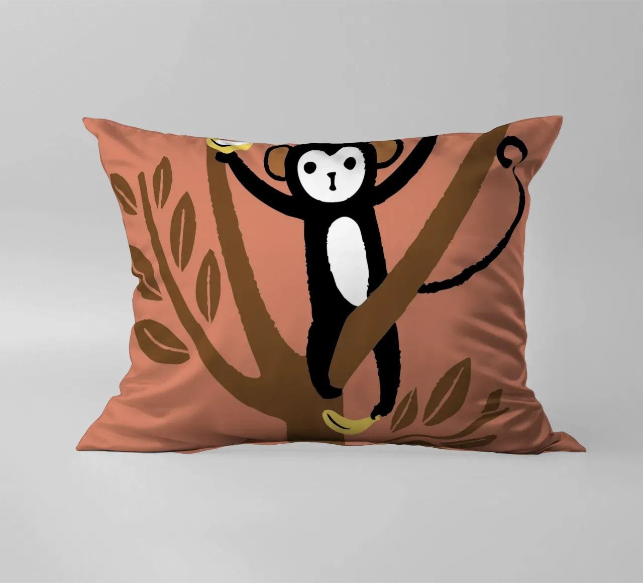 Scimmie e banane cuscino da TRENDY POSTER SHOP