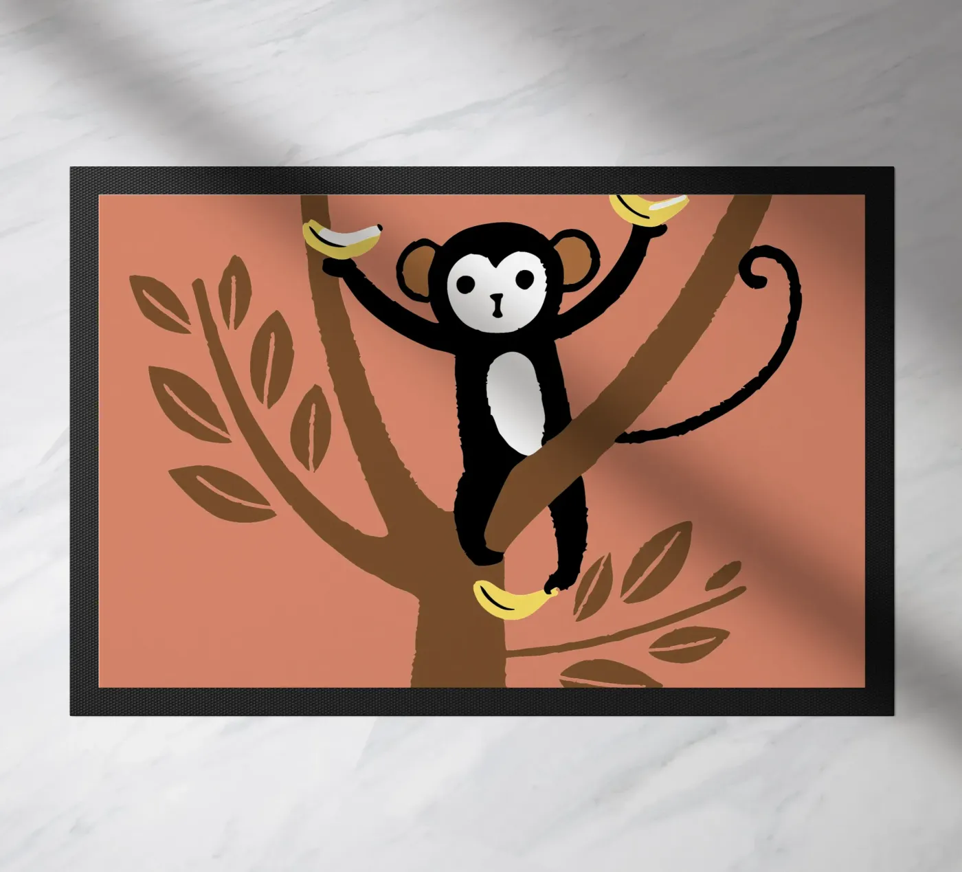 Scimmie e banane zerbino da TRENDY POSTER SHOP