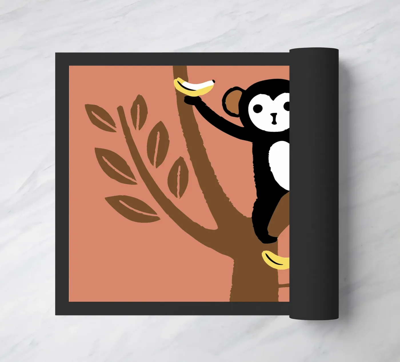 Scimmie e banane zerbino da TRENDY POSTER SHOP