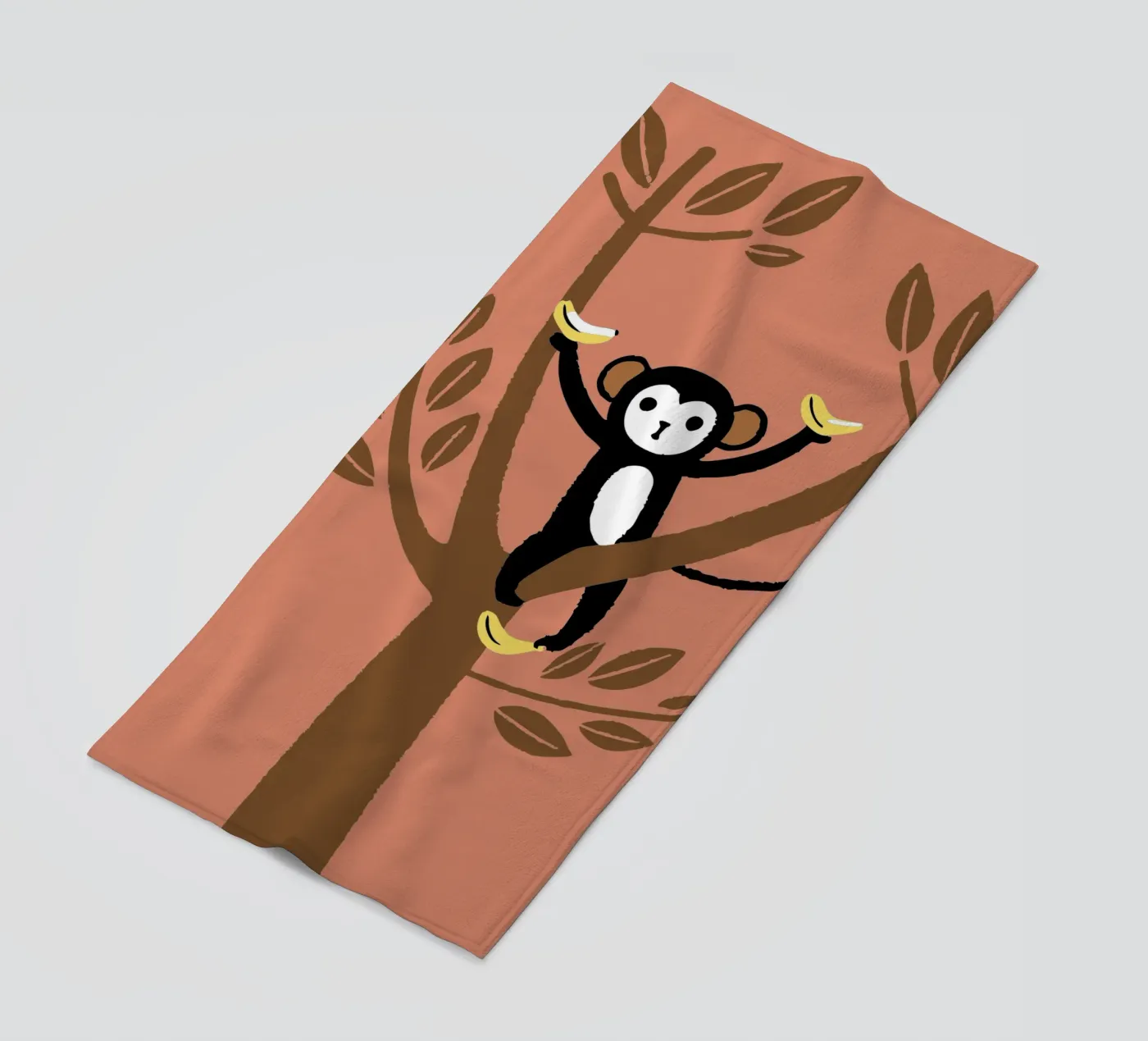 Scimmie e banane telo mare da TRENDY POSTER SHOP
