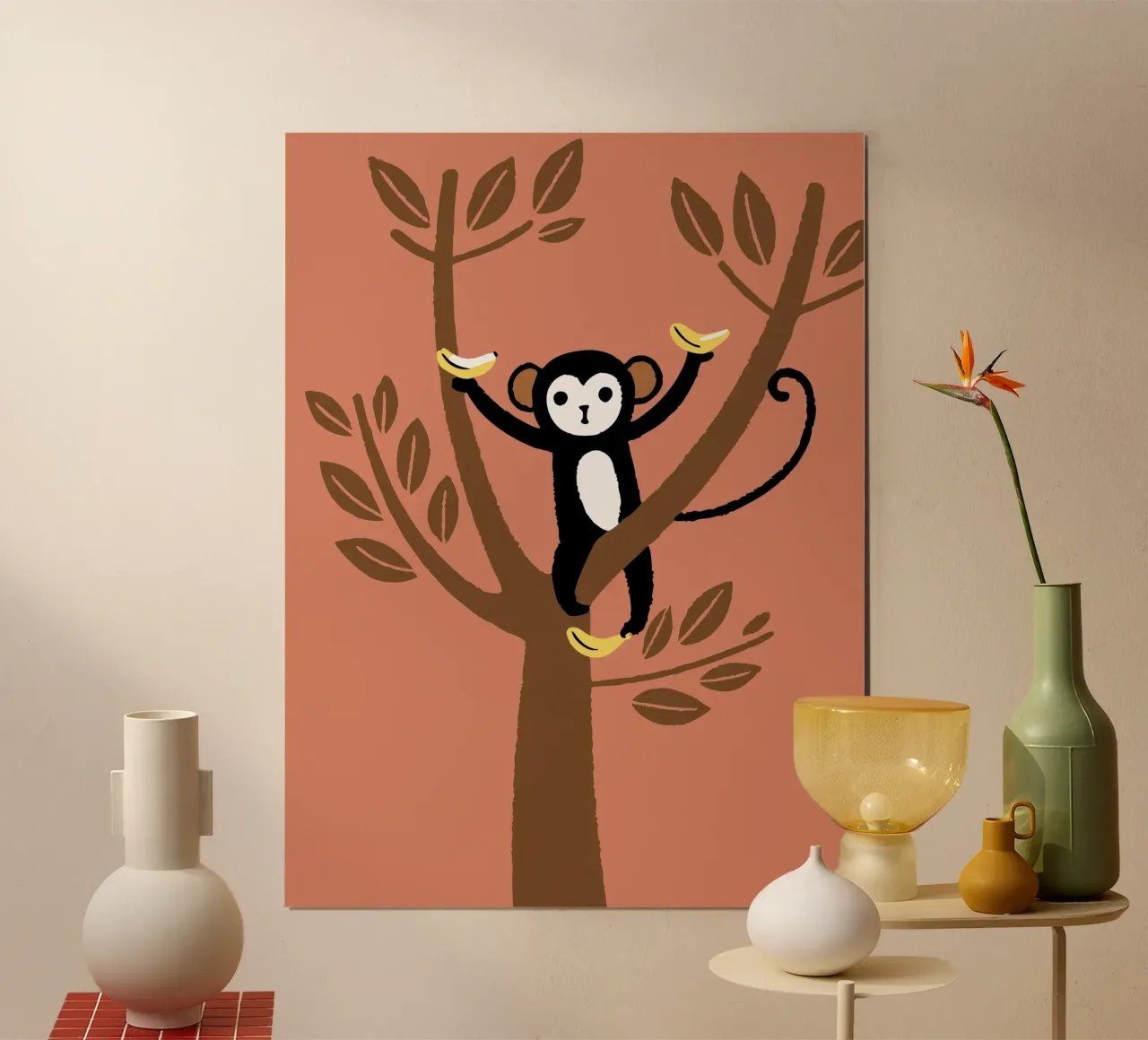 Scimmie e banane poster da TRENDY POSTER SHOP