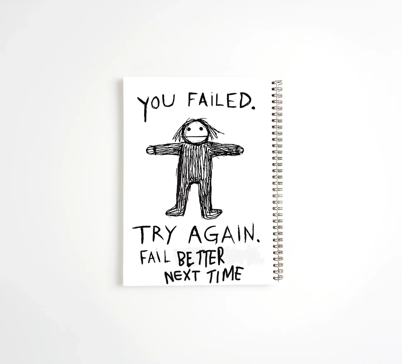 The Iterative Attempt spiral notebook by ramosashop