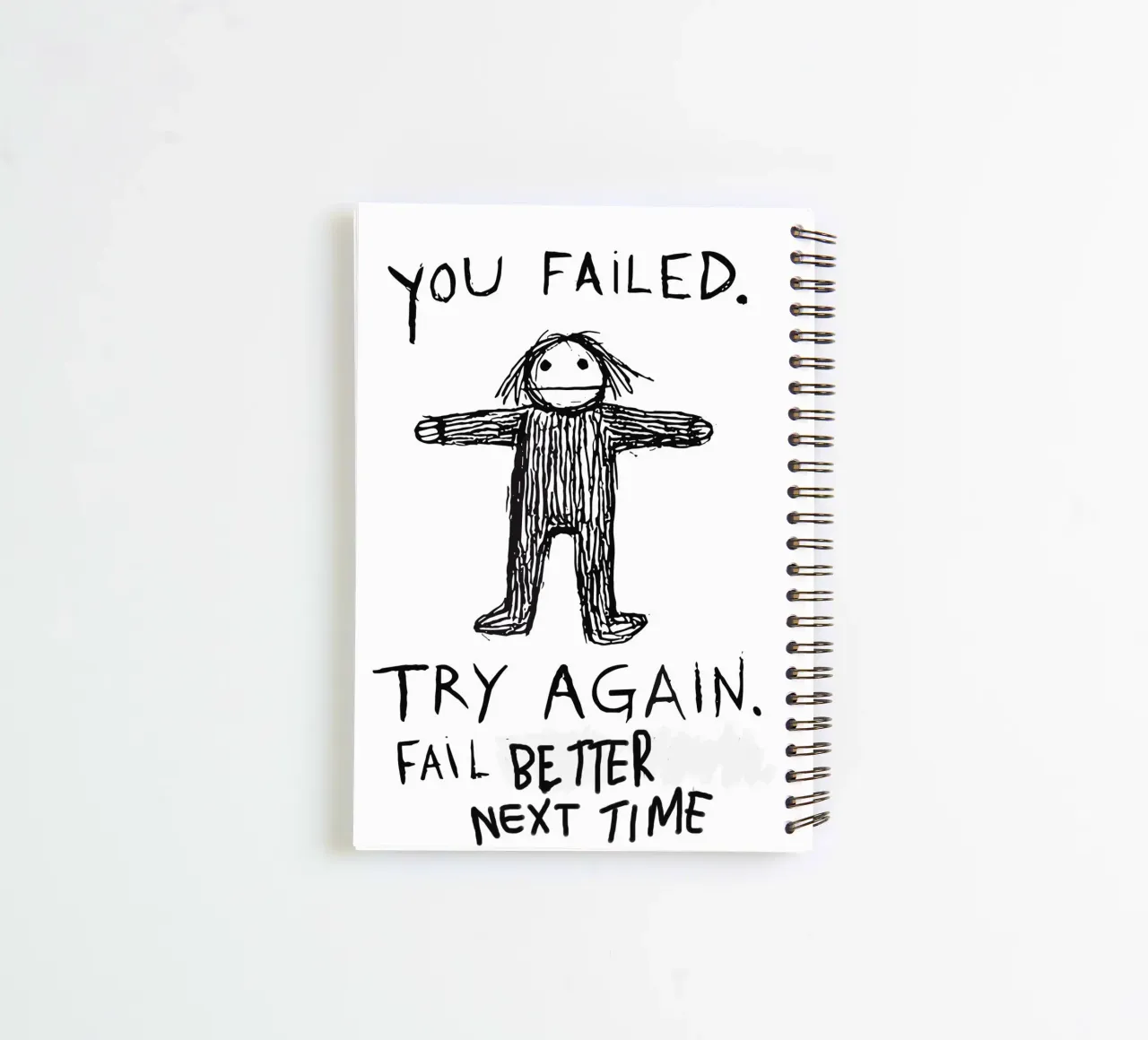 The Iterative Attempt spiral notebook by ramosashop