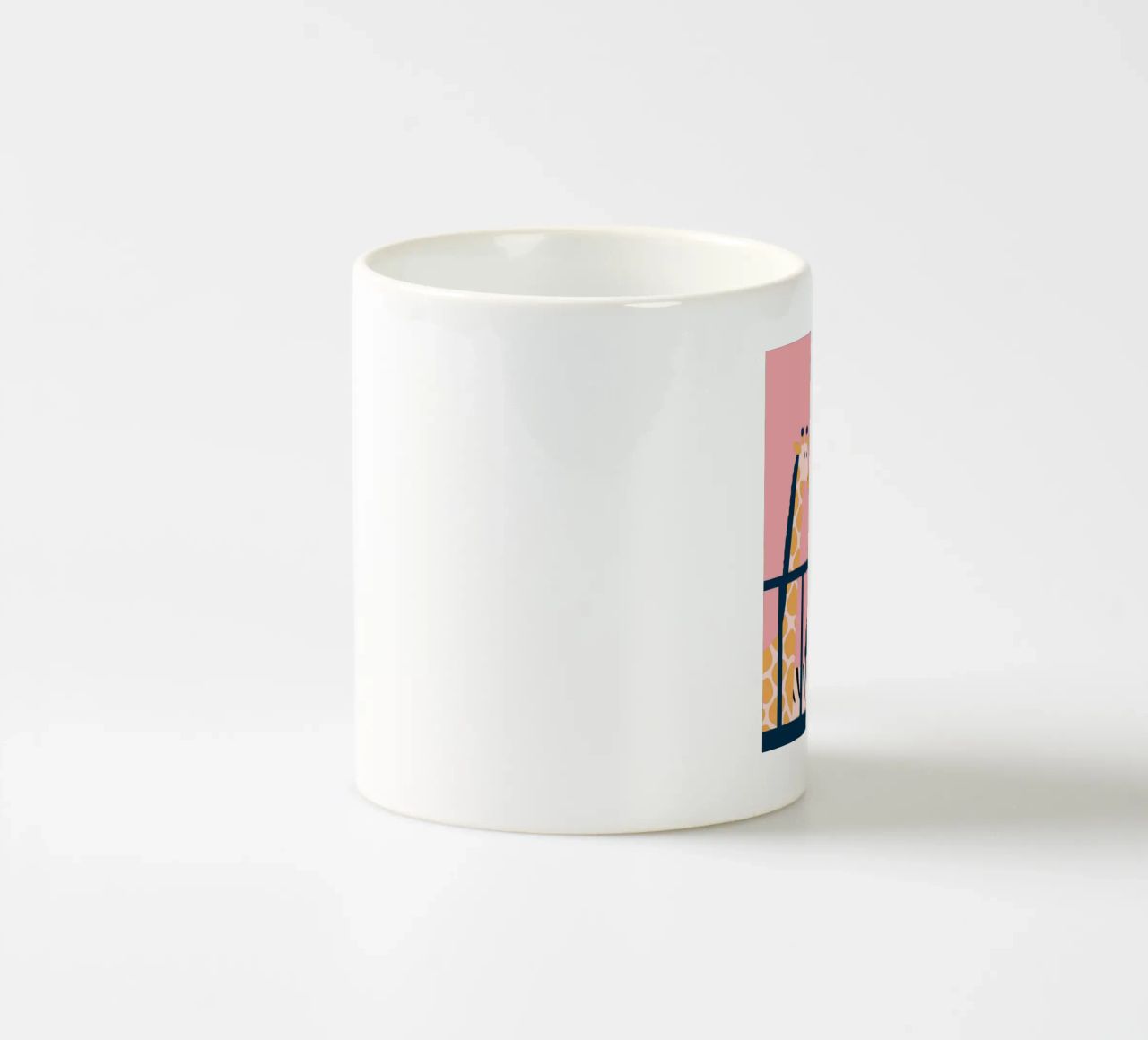 Giraffa e zebra tazza in ceramica da UNIQUE SHOP