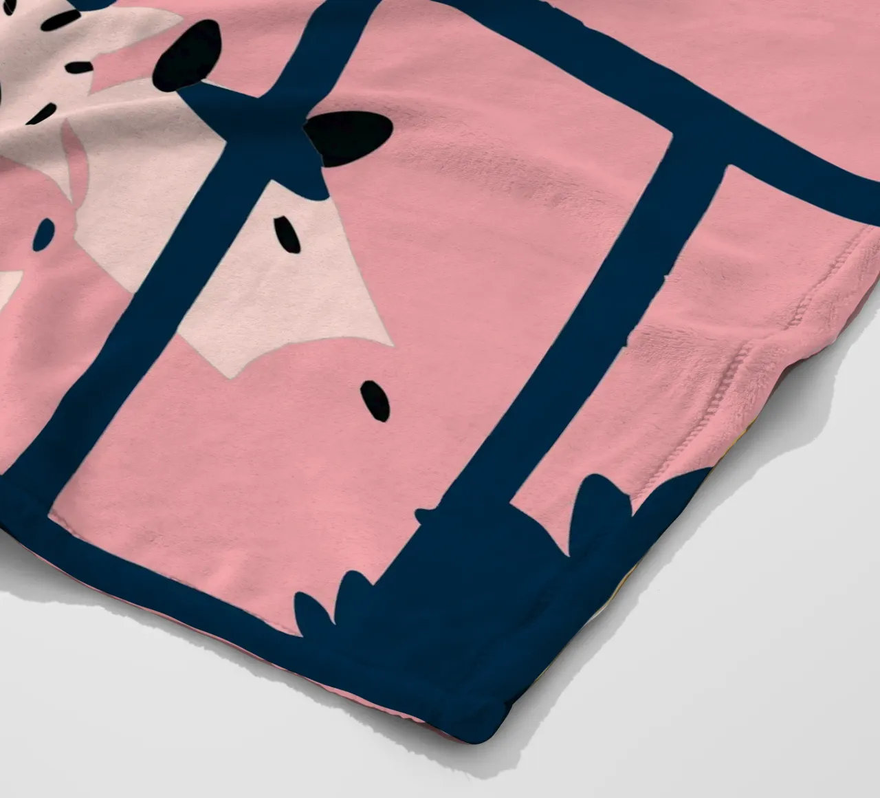 Girafe et zèbre plaid polaire de TRENDY POSTER SHOP