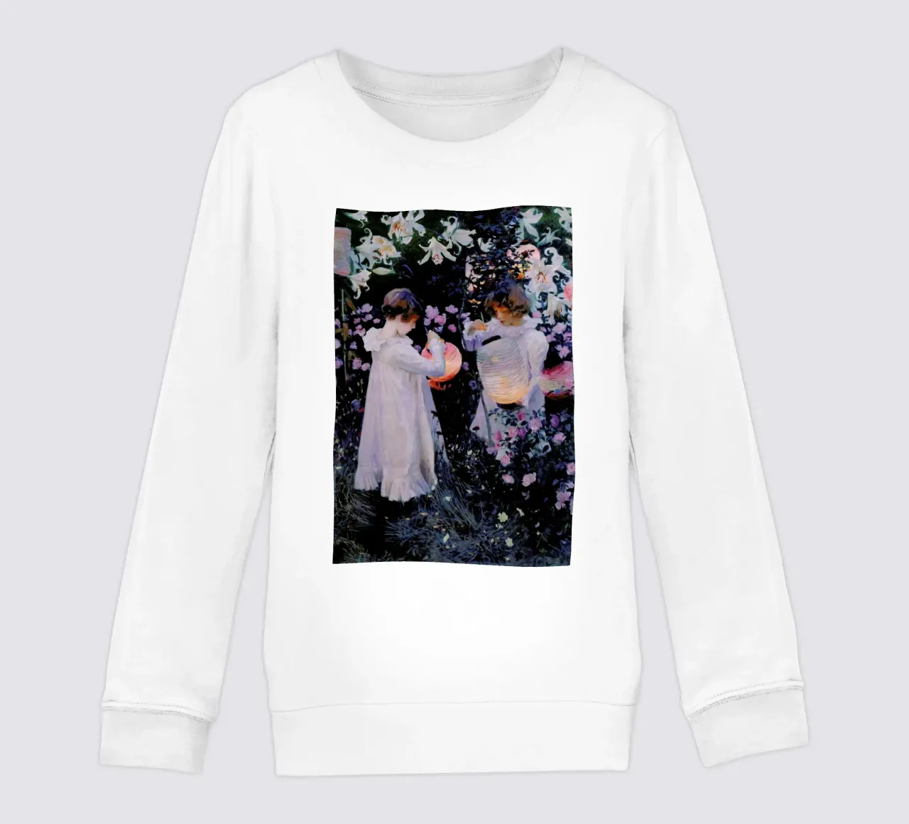 Singer Sargent -  Carnation, Lily, Lily, Rose felpa bambino da Vintage by JUNIQE