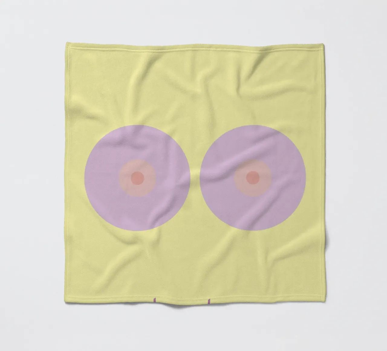 boobs Fleecedecke von FRICKE DESIGN