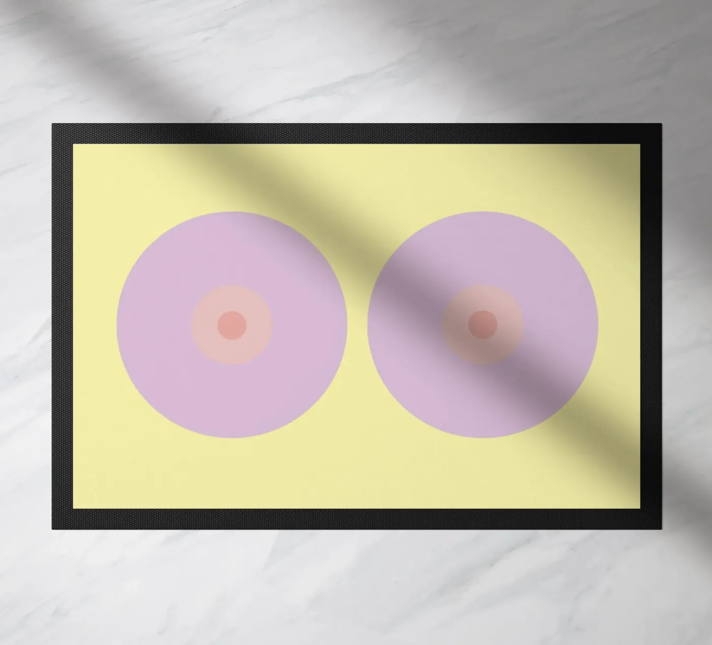 boobs Fußmatte von FRICKE DESIGN