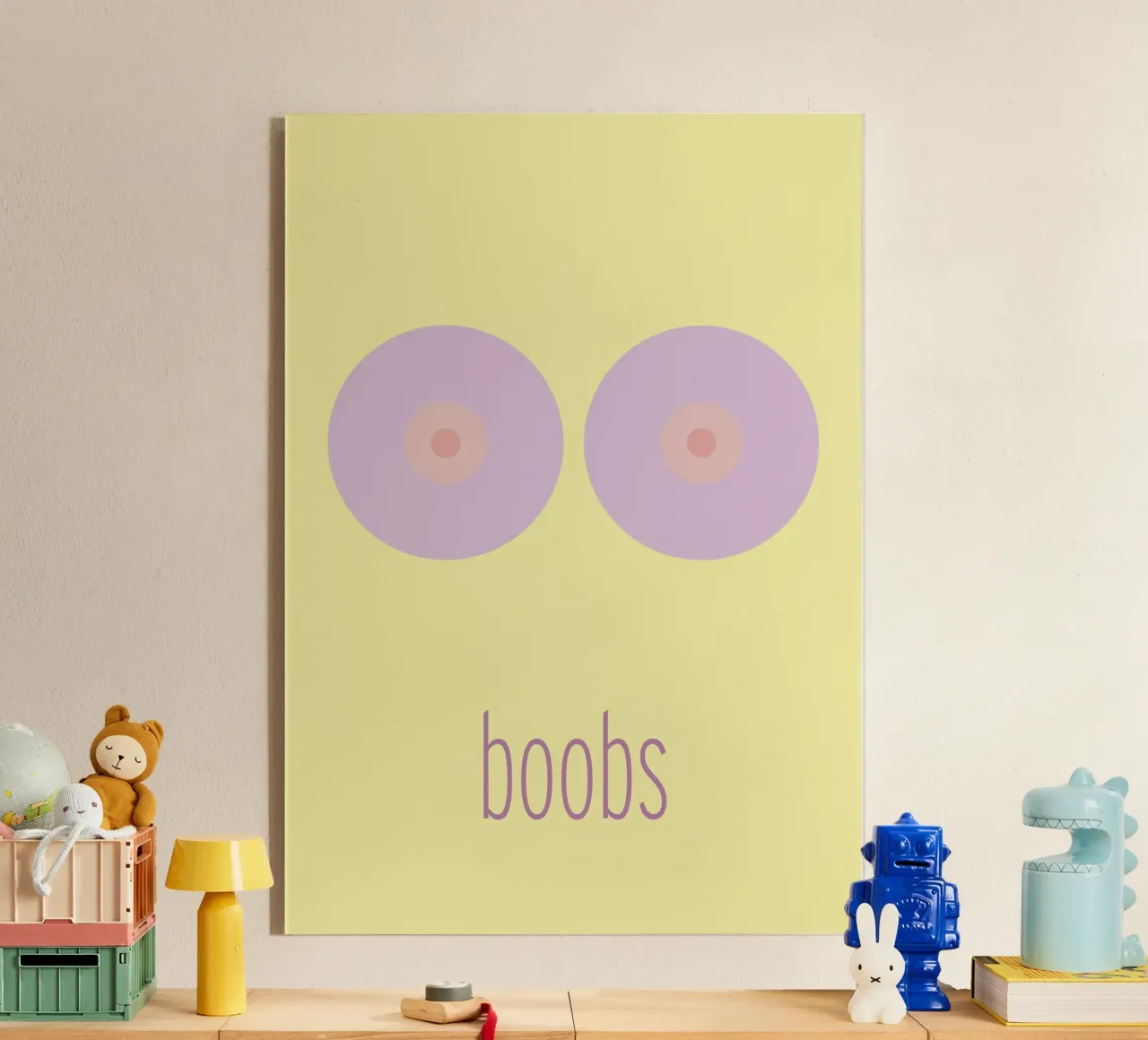 boobs plexiglas de FRICKE DESIGN