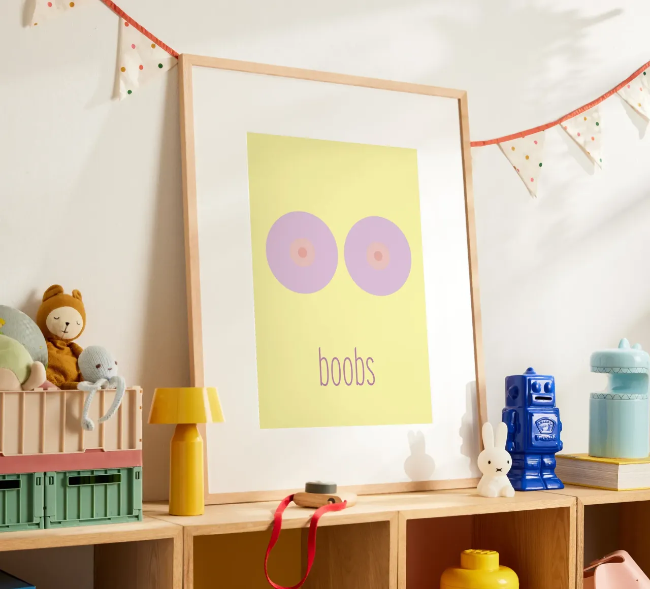 boobs Poster von FRICKE DESIGN