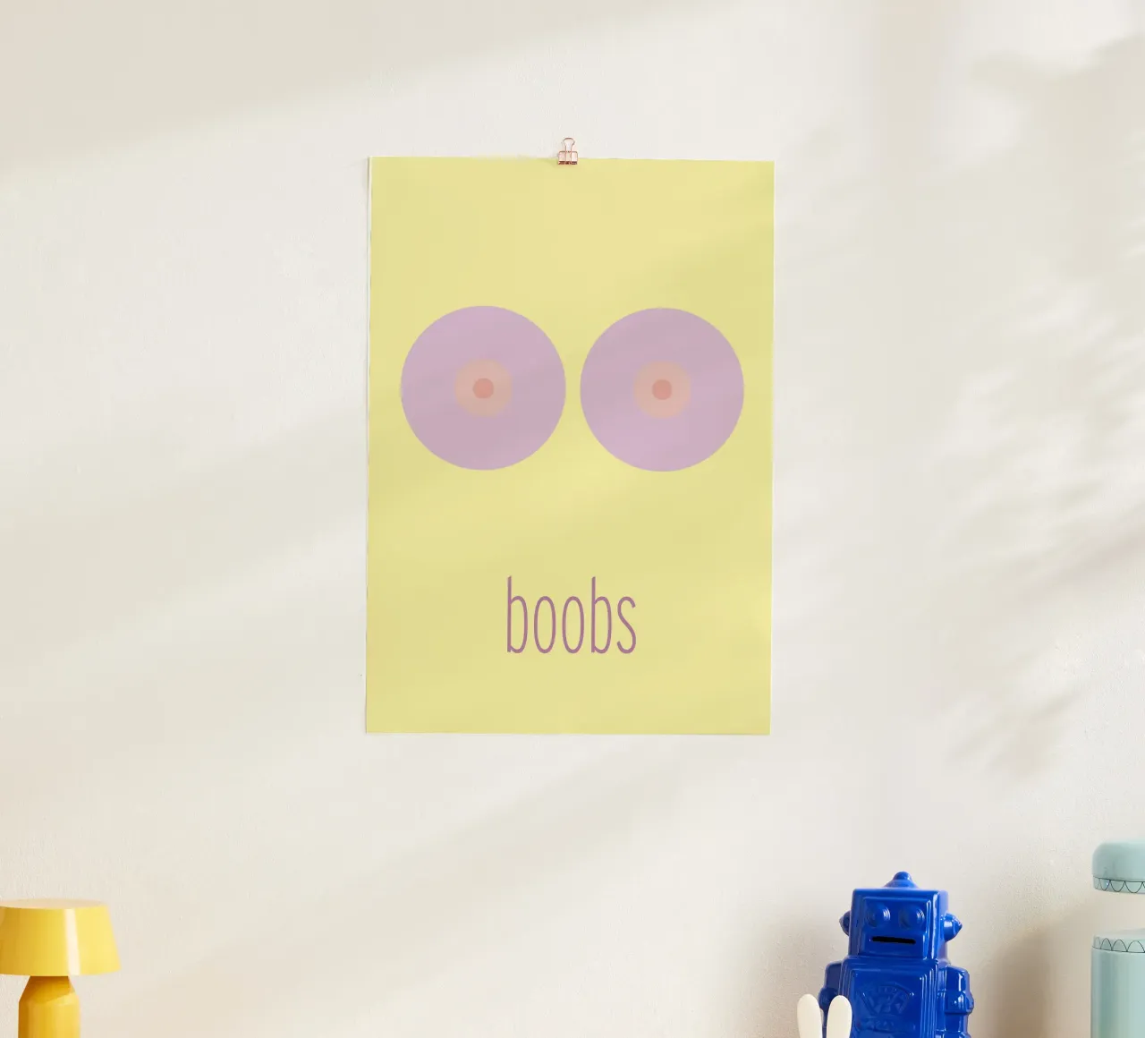 boobs Poster von FRICKE DESIGN