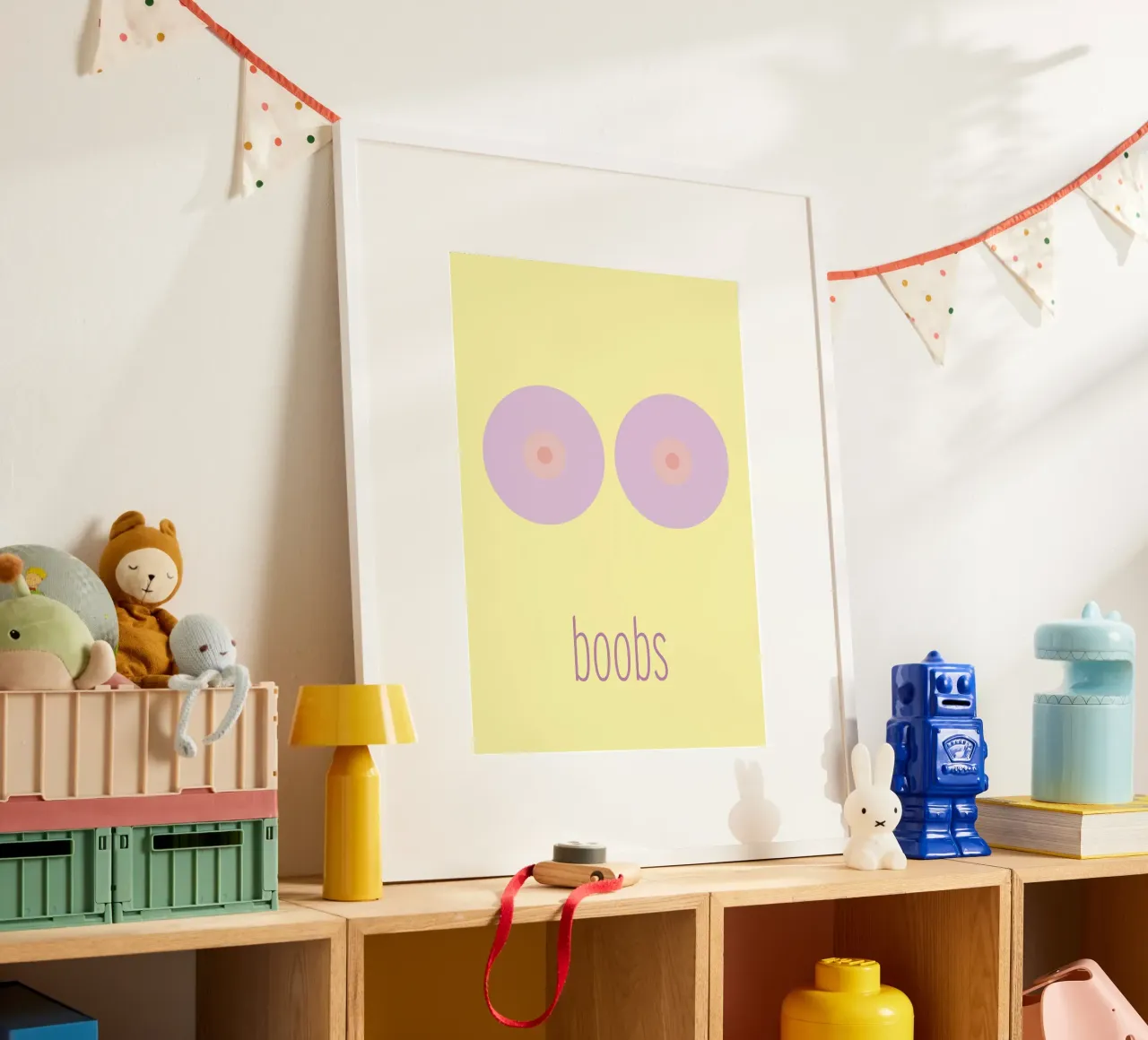 boobs Poster von FRICKE DESIGN