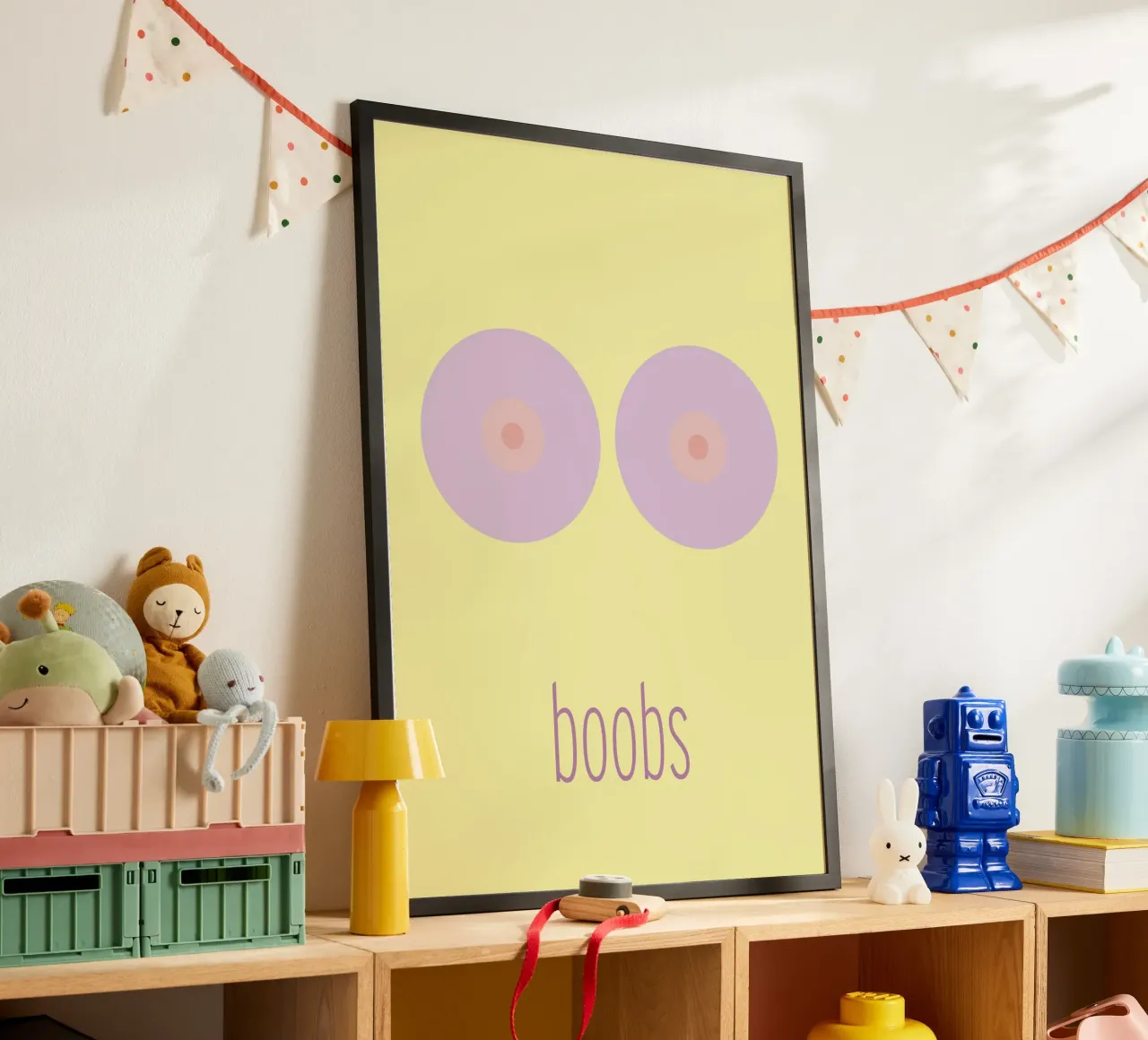 boobs Poster von FRICKE DESIGN