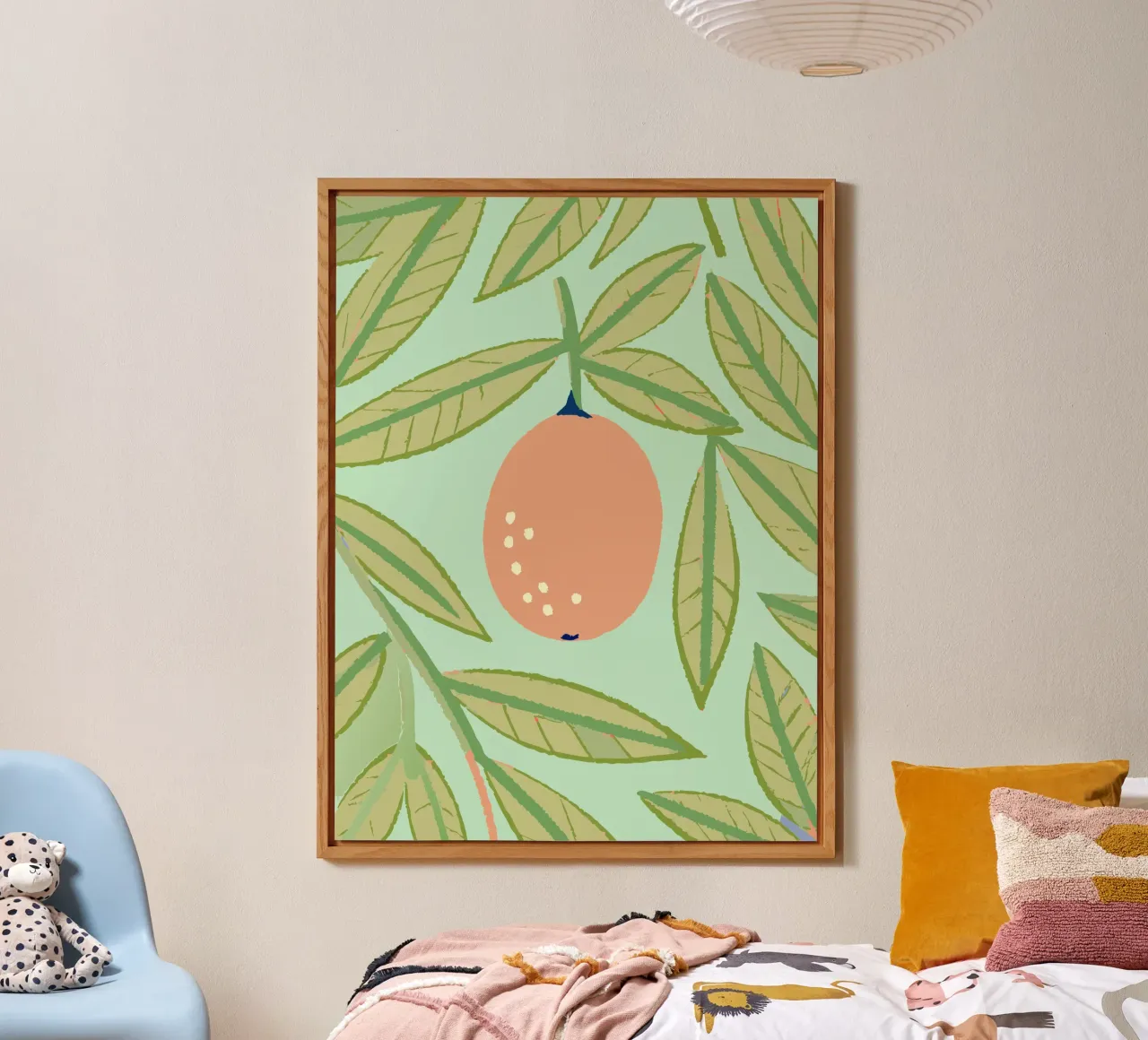 Frutti e foglie alluminio dibond da TRENDY POSTER SHOP