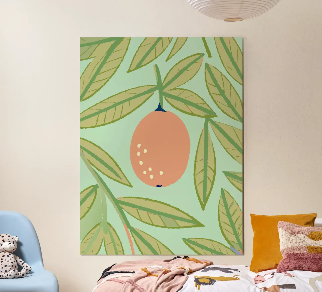 Frutti e foglie carta hahnemühle da TRENDY POSTER SHOP
