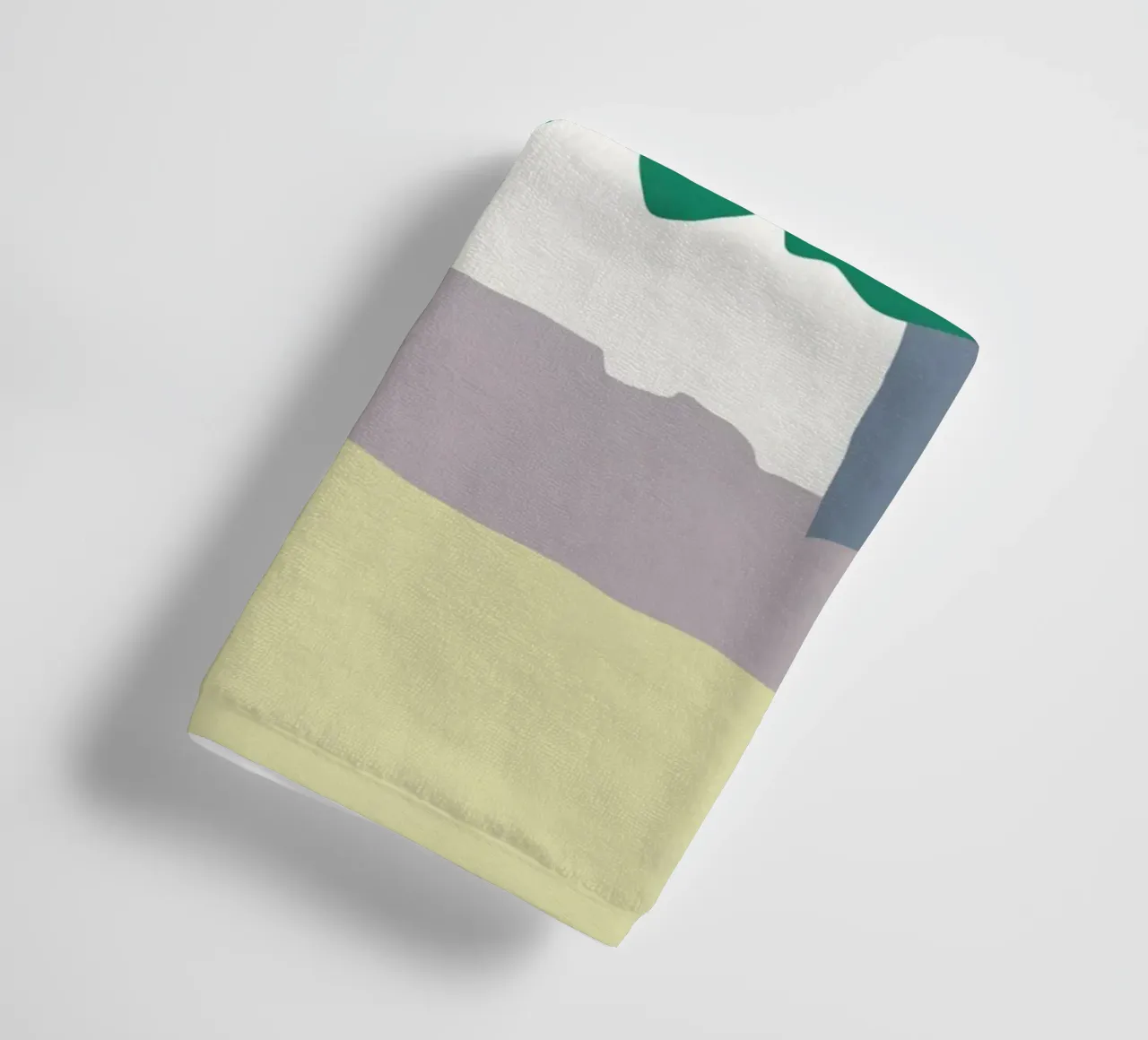 Cottage behind the trees towel by Little Dean